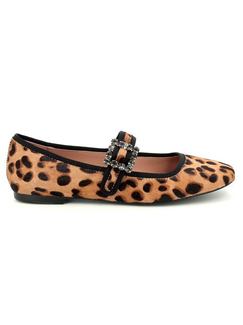 ballerina da donna in cavallino animalier BIBI LOU | 656X